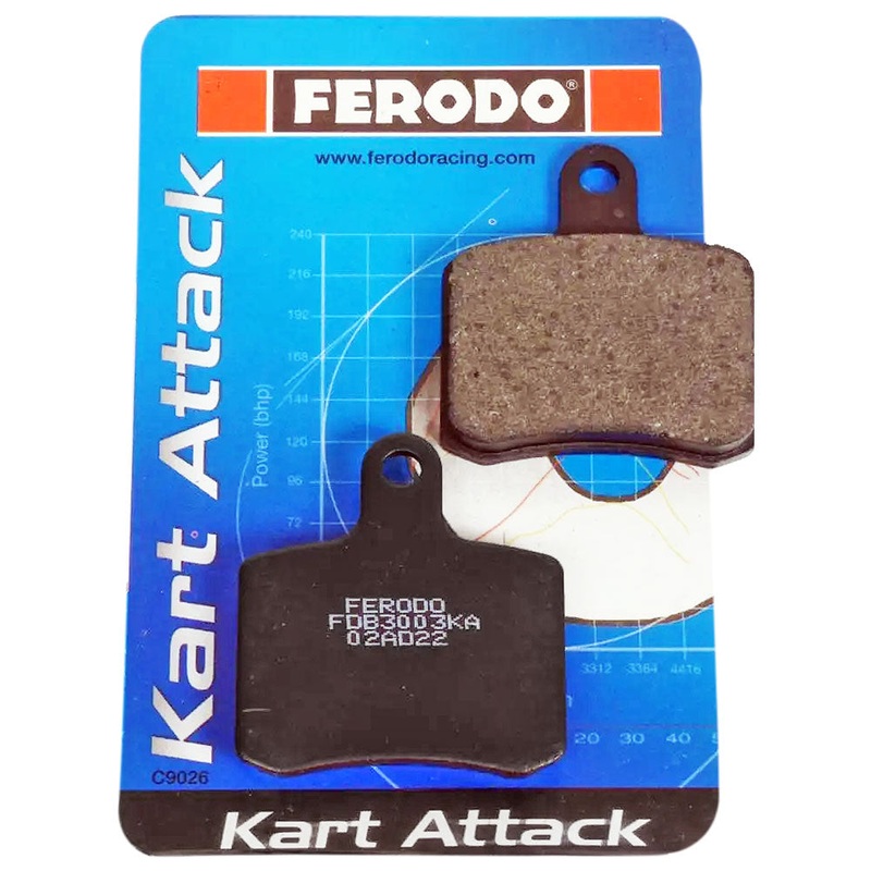 Ferodo Kart Attack Tony Kart / OTK BSD Brake Disc Pads 2017 – Present FDB3003KA