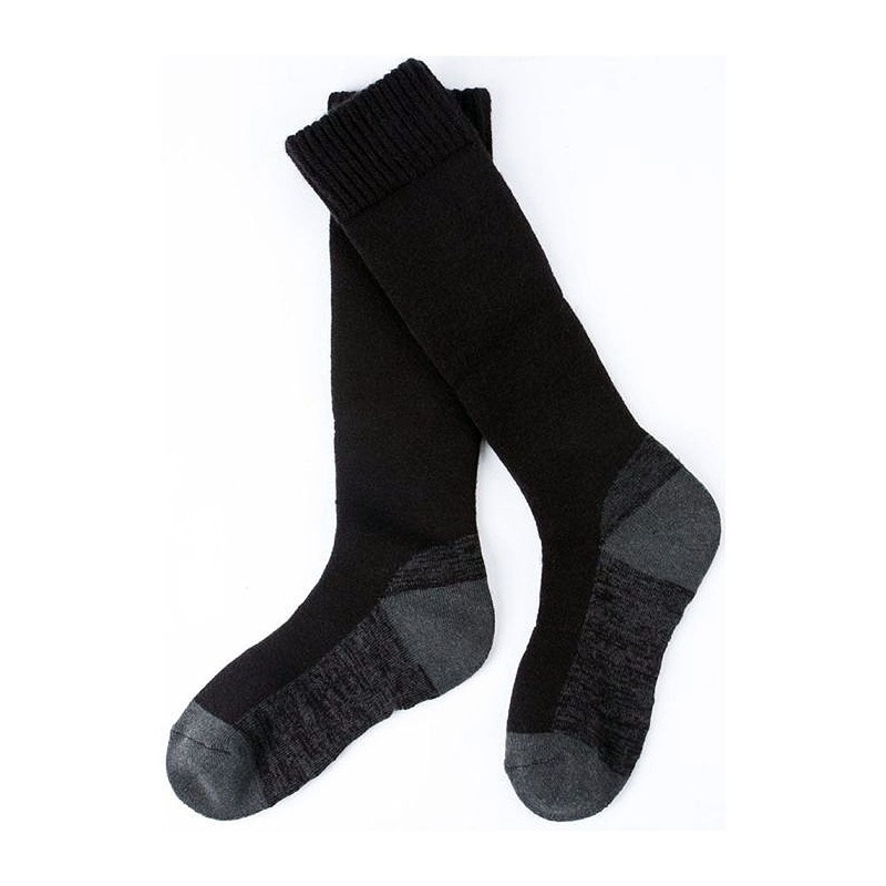 Zerofit Knee High Socks Black Black 7-10