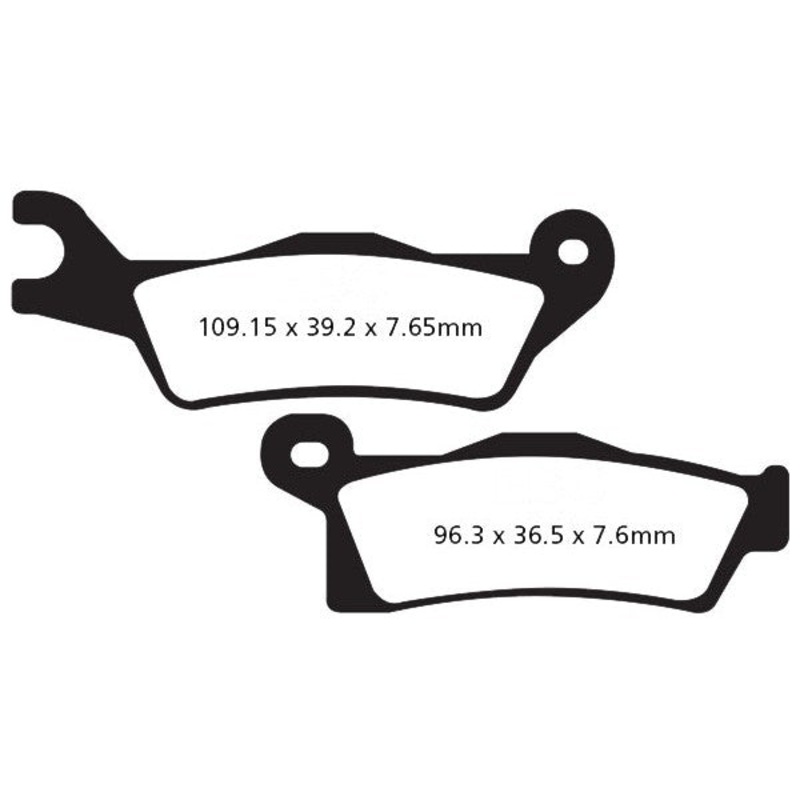 EBC Disc Pad Set FA617TT
