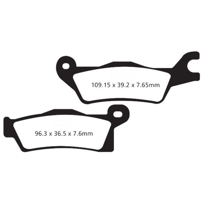 EBC Disc Pad Set FA618TT