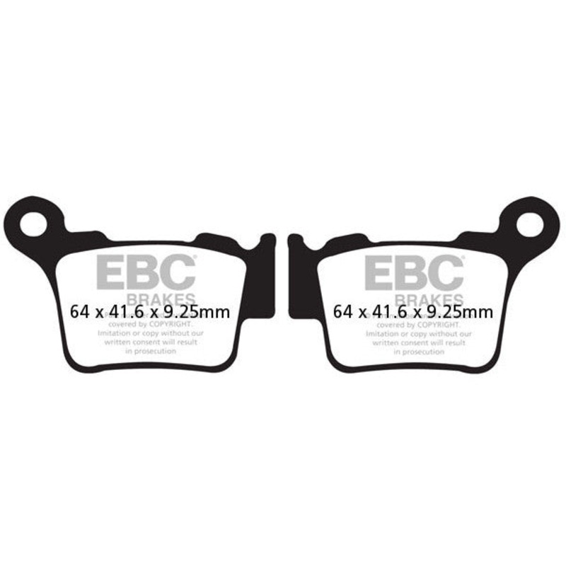 EBC Mxs Formula MX Race Pad Set With Pins MXS368