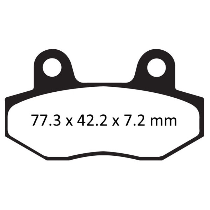 EBC Scooter Disc Brake Pad Set SFA086