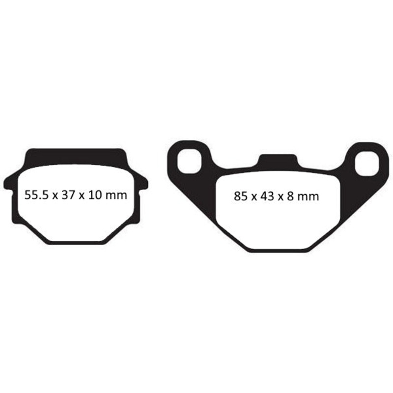 EBC Scooter Disc Pad Set SFA067