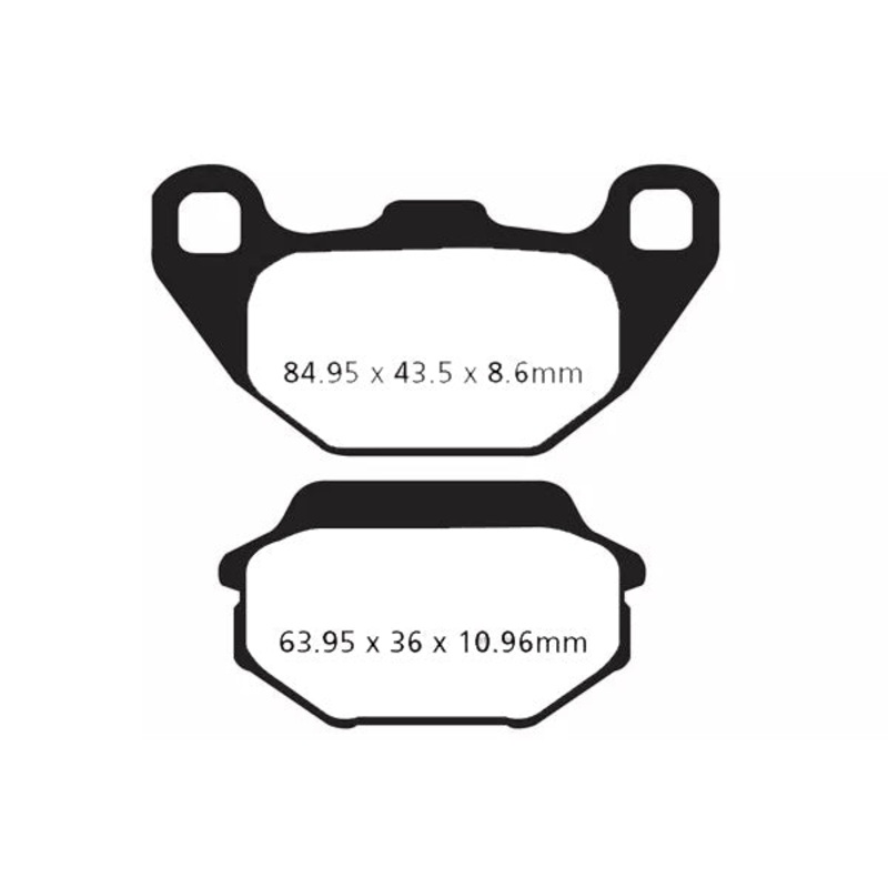EBC Scooter Disc Pad Set SFA305