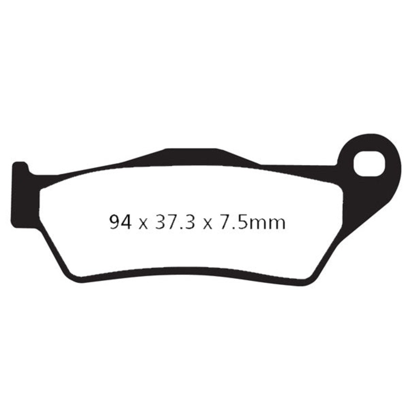 EBC Series Scooter Organic Pads Set SFA181