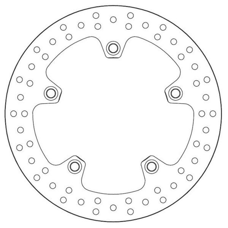 FMD0407R Ferodo Rear Disc