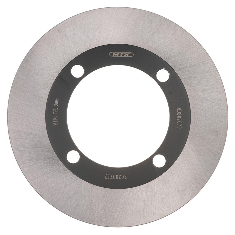 MDS07079 185mm Rear Solid Disc