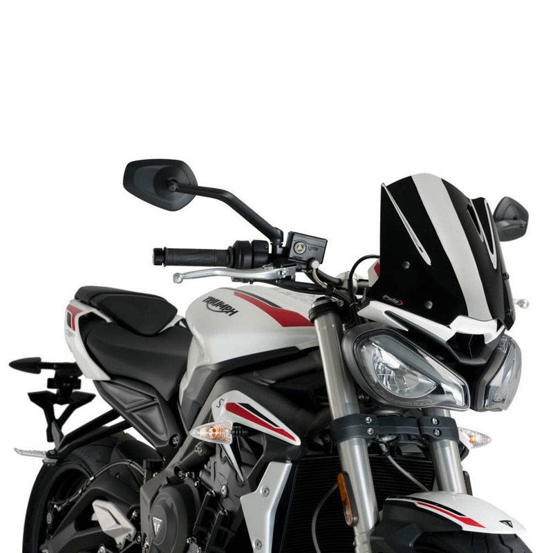 Triumph Street Triple S 20-22 Puig New Gen Sport Screen Black