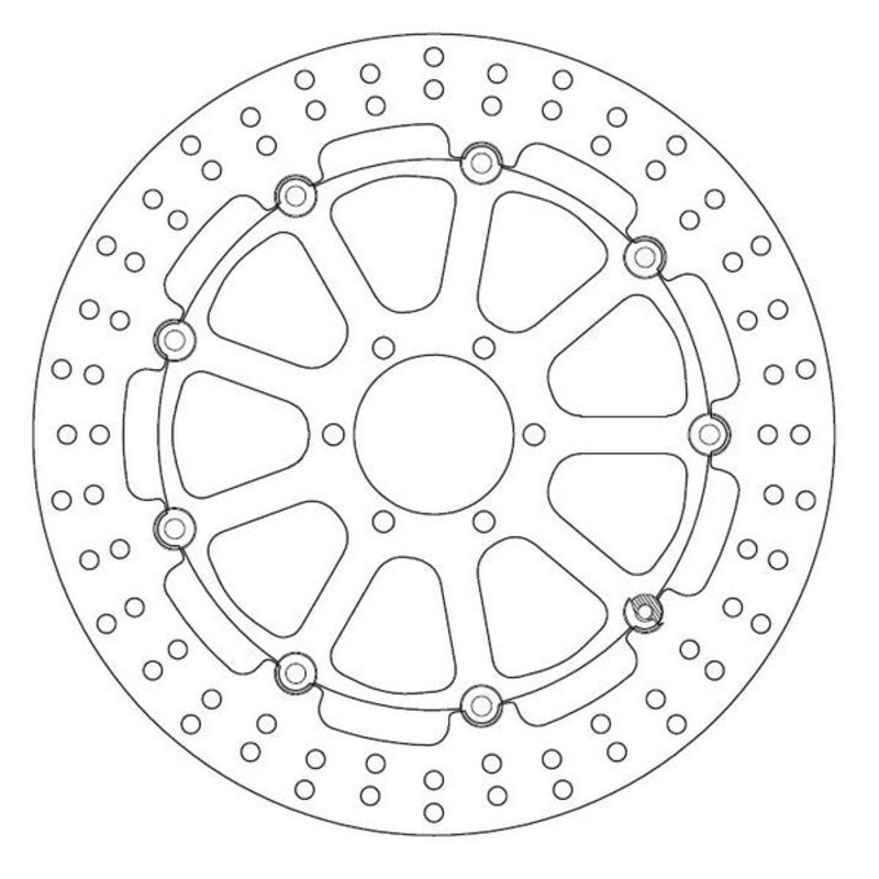 FMD0134RX Ferodo Track Brake Disc
