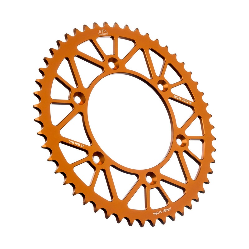 897.51 Rear Racelite Sprocket Orange