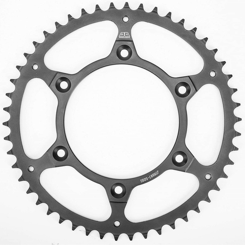 JT Self Cleaning Steel Rear Sprocket 53 Teeth 520 Pitch
