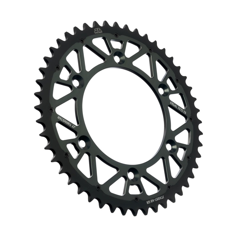 JTX897.48 Grey Twinstar Rear Sprocket