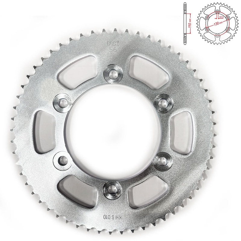 Kawasaki BX125 125 Ninja Z125 (BR125) 2019-2022 Genuine Rear Wheel Sprocket