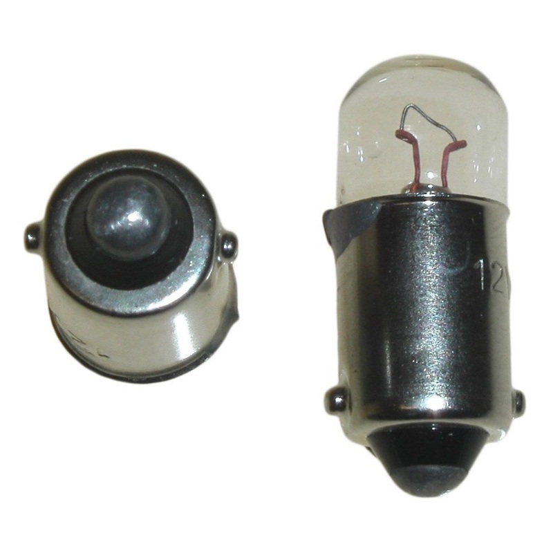 BA9S 12v 10w Clear Bulb