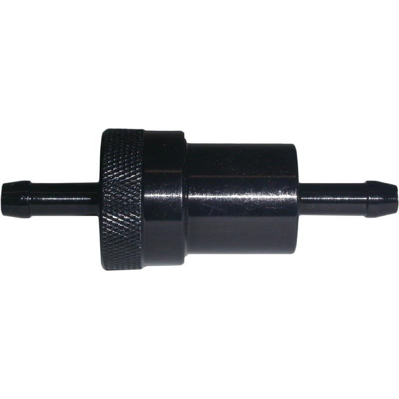 6mm Black Anodised Fuel Filter