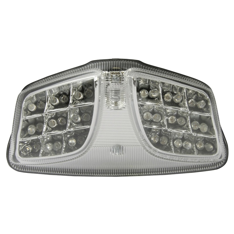 Suzuki GSXR600 08-09 Intergrated LED Clear Tail Light