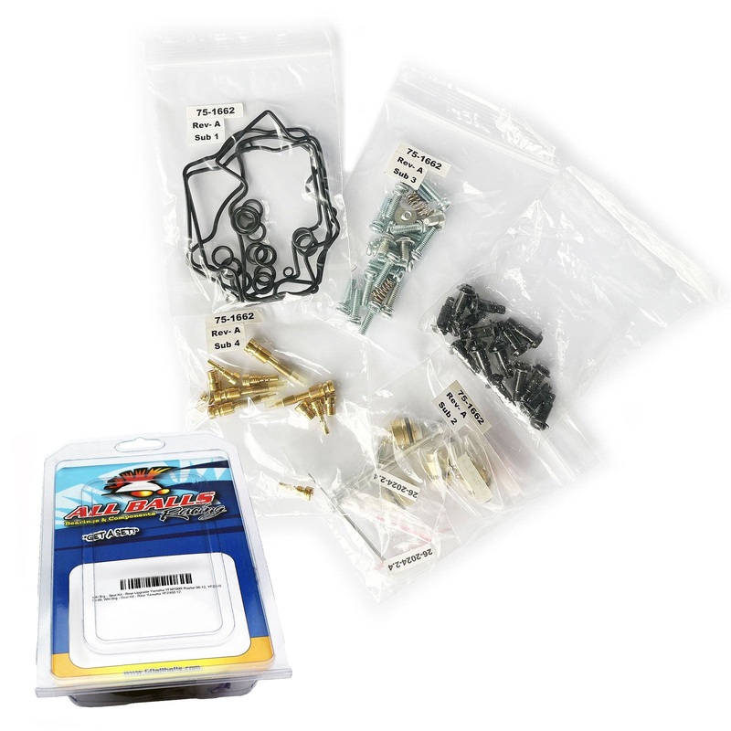 Kawasaki ZX900 Ninja ZX9R 2002-2003 All Balls Carburettor Repair Kit – Set of 4