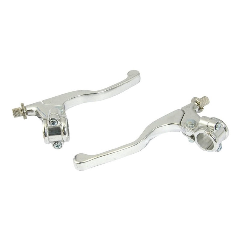 Bike It Lever Assembly Universal Short Chrome