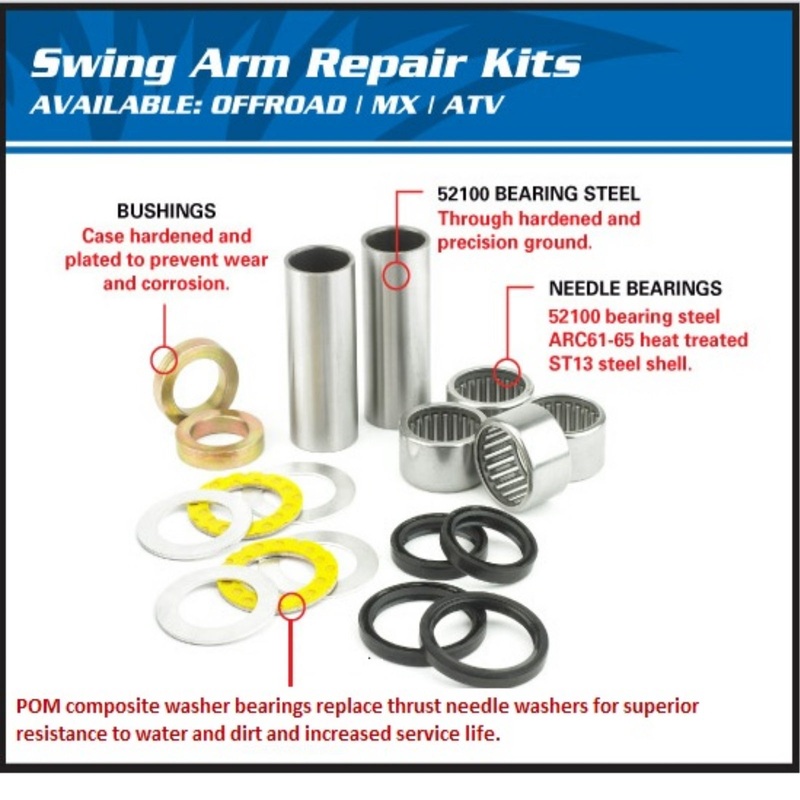 Beta EVO 2T 4T All Balls 28-1219 Swinging Arm Bearing Kit