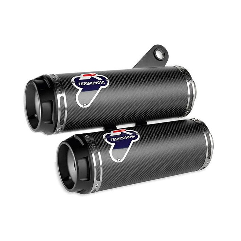 Ducati Monster 1200 2019 – 2021 Termignoni  Slip-On Racing Silencers 96481221A