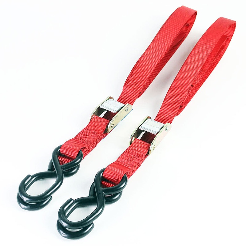 Tie Downs Pair Red