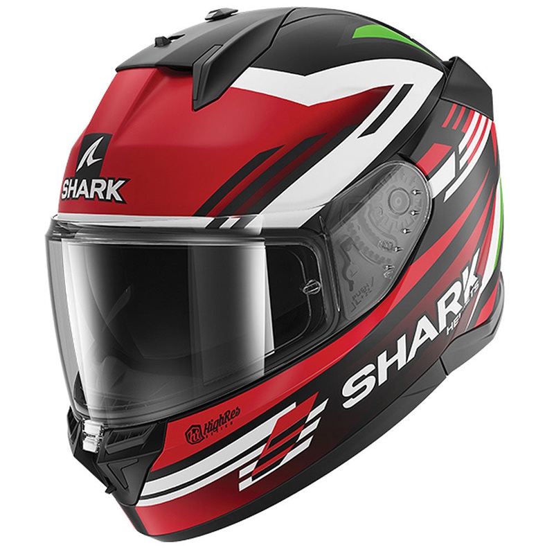 Shark D-Skwal 3 Firstlap Mat KRG Full Face Helmet Red XS / 54cm