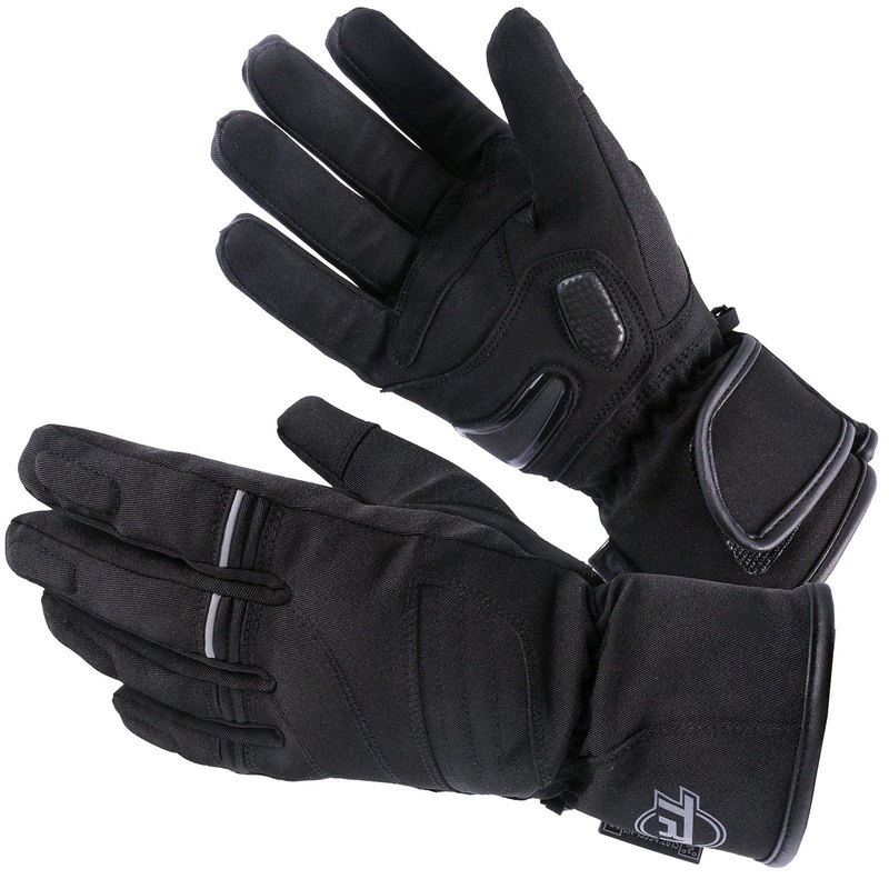 Tech 7 Fargo Waterproof Lined Textile Gloves Black XS