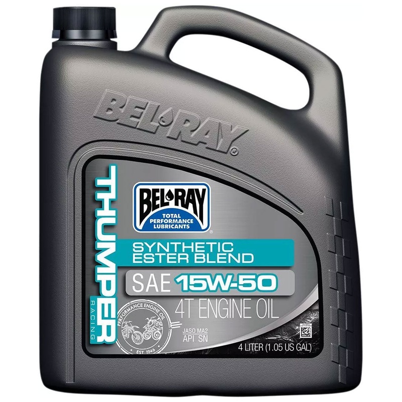 Bel-Ray Thumper 15w50 Semi Synthetic Oil 4 Litre