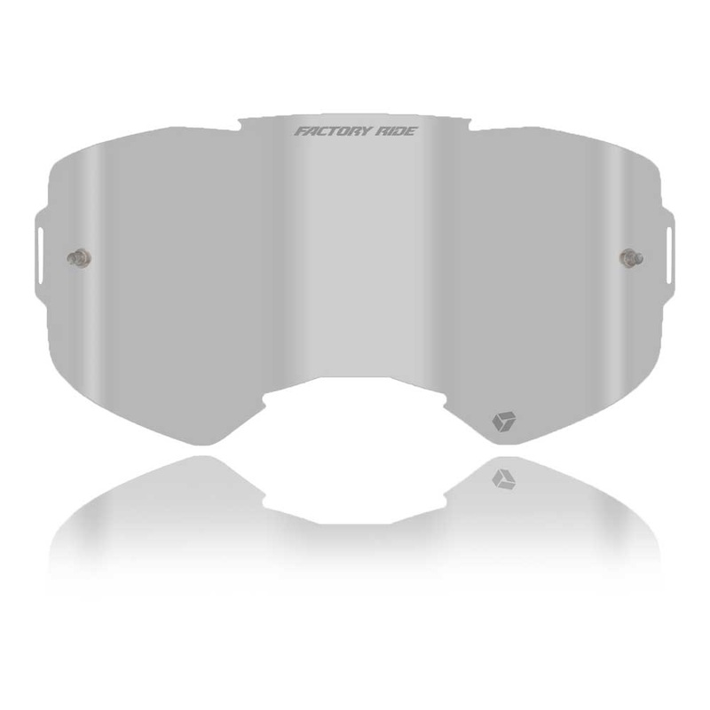 FXR Factory Ride Motocross Single Lens W  Post 22 Clear
