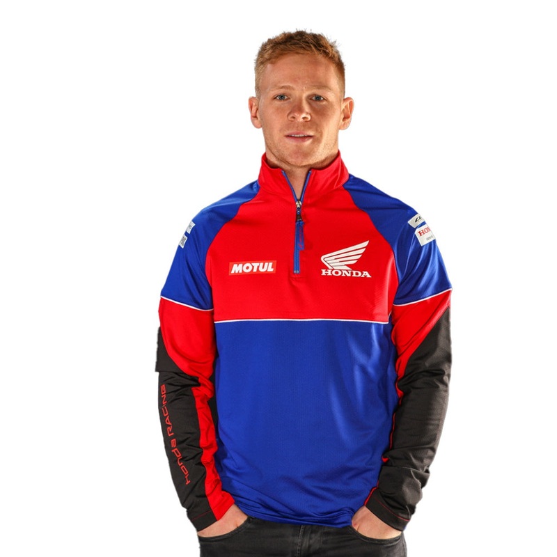 Honda BSB 23 Performance Top Red Blue XS