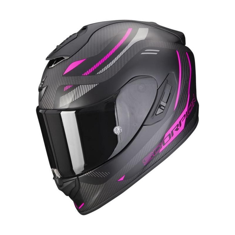 Scorpion Exo 1400 Evo C Kydra Full Face Helmet Black Pink XS / 53-54cm