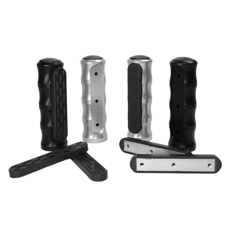 MFW Supergrip Footrest Rubber including Screws and Tool Black