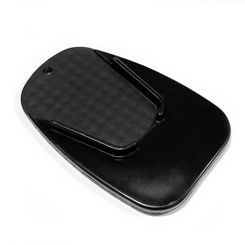 Plastic Side Stand Support Oblong Black