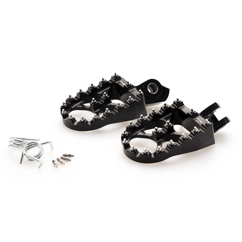 Yamaha WR/YZ 99-22 Puig Off-Road Footpegs Black