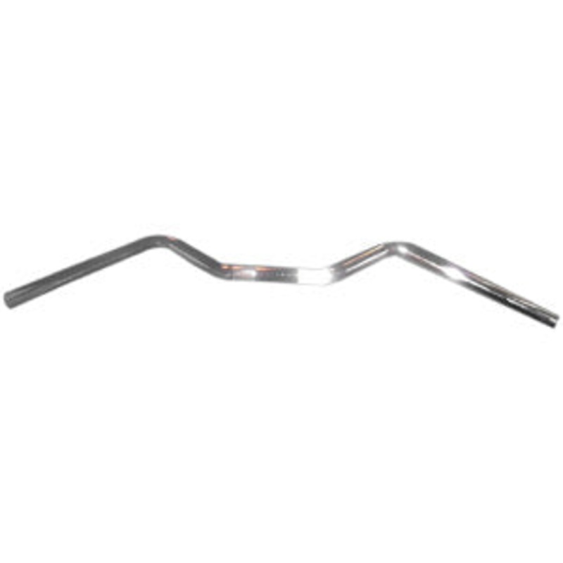 1 inch Chrome Handlebars with 2 inch Drop