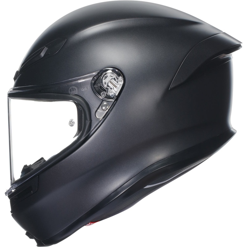 AGV K6-S Solid Black Full Face Helmet Black 2XL / 64