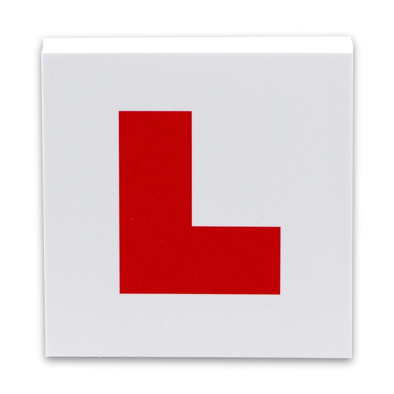 L-Plate Stick On Each