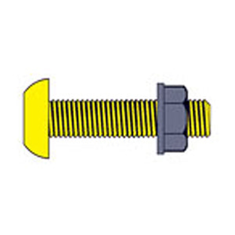 Number Plate Screw Yellow