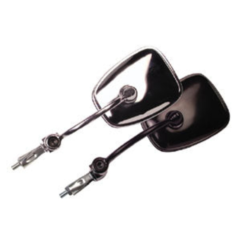 Bar End Mirror Black (Single Unit)