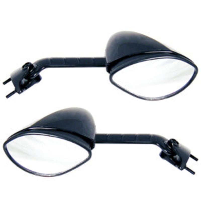 ZZR1400 Black L/H Mirror