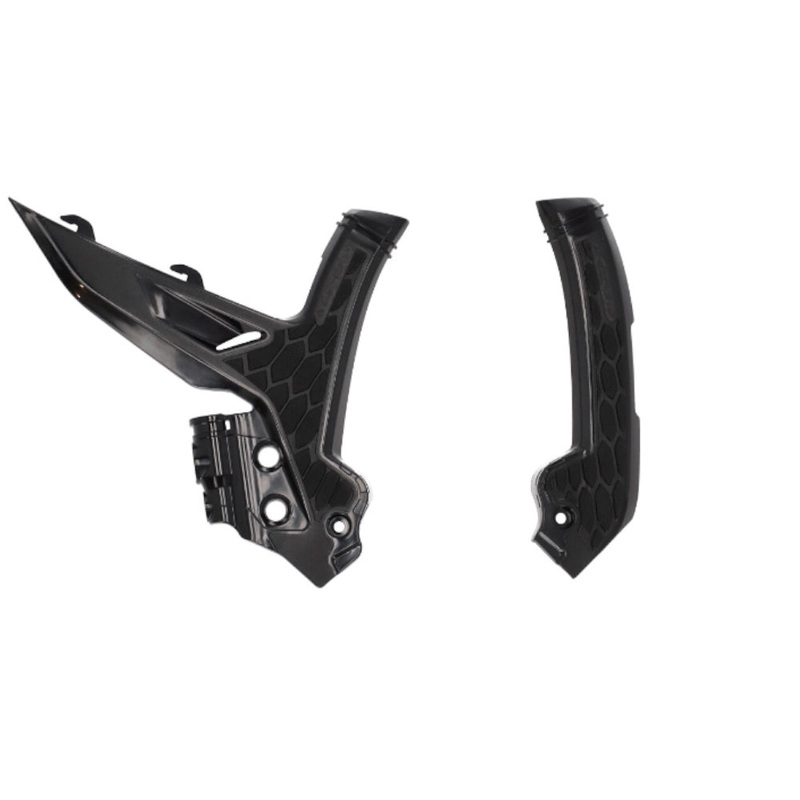 Acerbis X-Grip Frame Guards Blk/Blk KTM SX EXC 2023 – 2025