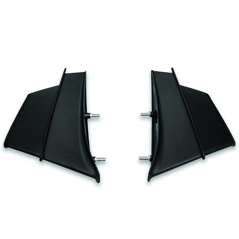 Ducati Panigale V4 R S 2018-2020 Genuine Plastic Wings Pair Black 97180841AA