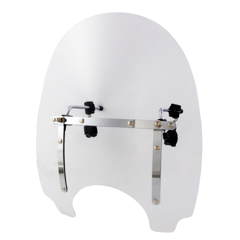 Airblade Clear Deluxe Cruiser Screen with Fitting Kit