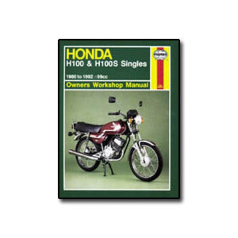 0734 Honda H100/S Haynes Manual