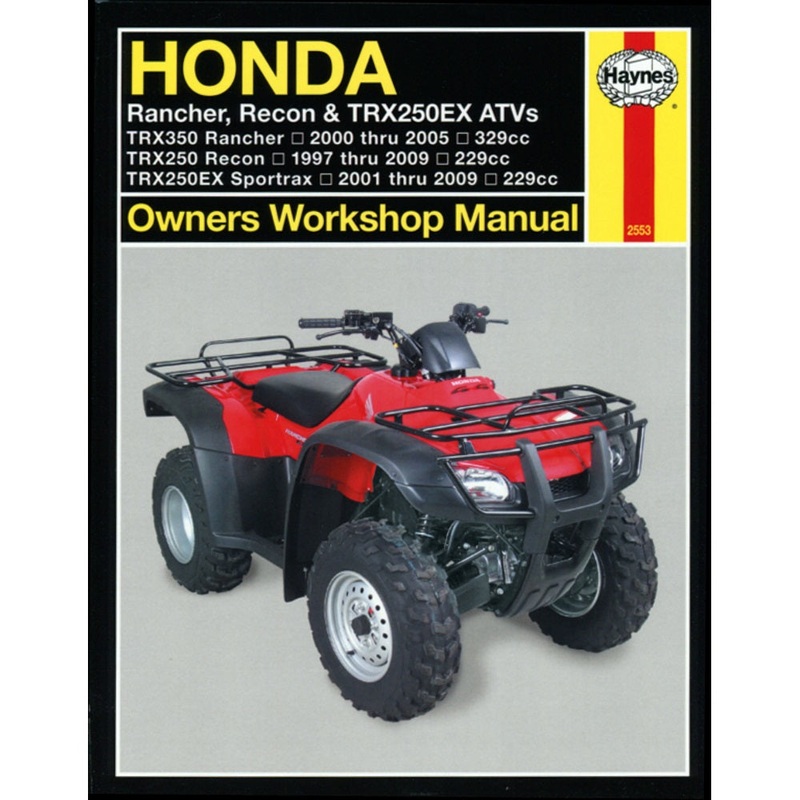 2553 Rancher Recon Haynes Manual