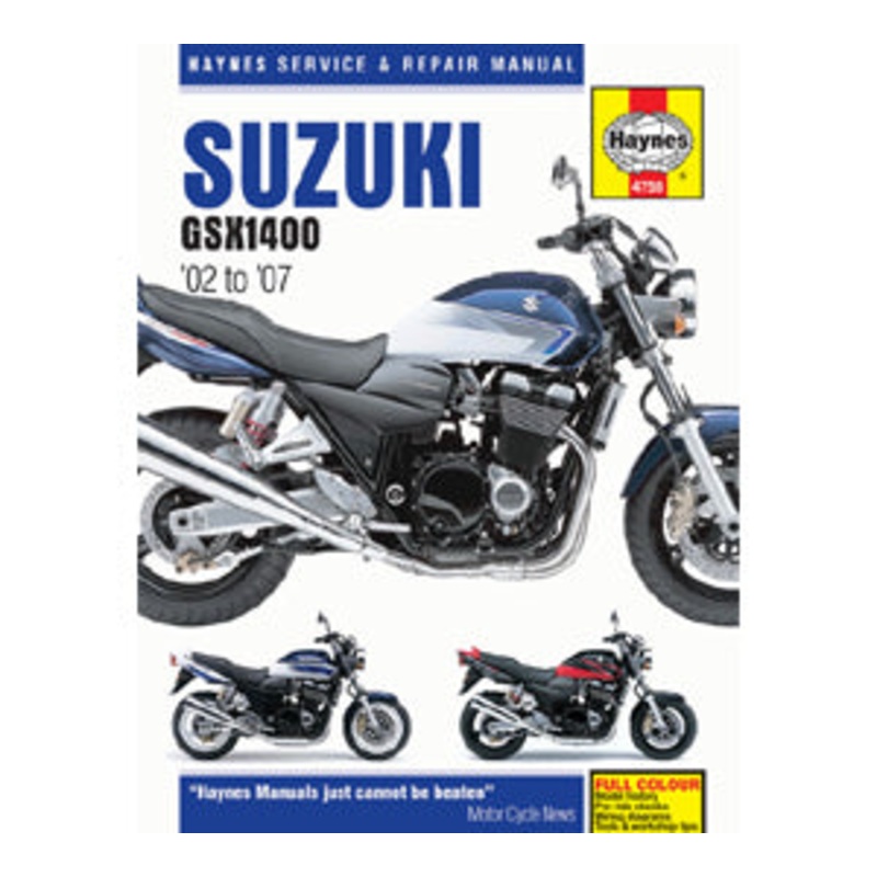 4758 GSX1400 02-07 Haynes Manual