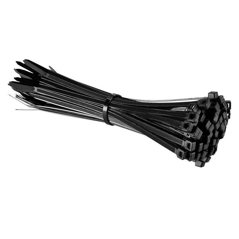 Bike It Cable Ties 12″ (30Cm) Long Black 50 Pieces