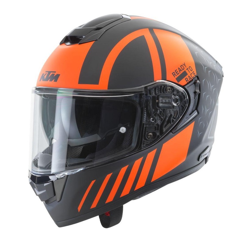 KTM ST501 Black Orange Full Face Helmet S / 56cm