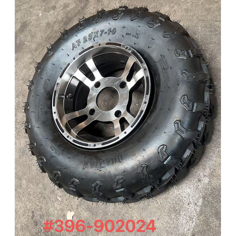 23*7-10 Aluminum Wheel-Comma Pattern