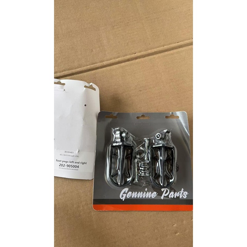 Foot Pegs-Left and Right